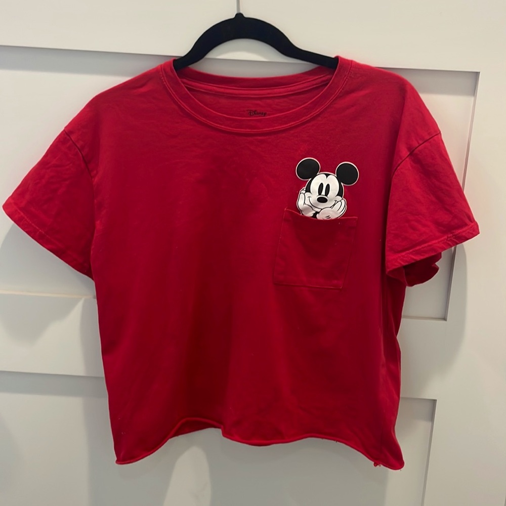 Mickey Mouse Semi-Cropped Shirt